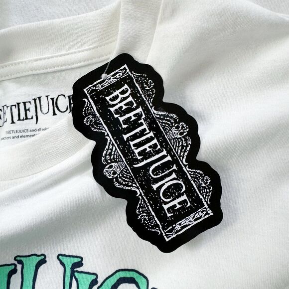 Beetlejuice T-Shirt Mens Size Medium Beetle Juice 80s Movie Halloween Fun Gift - Picture 2 of 5